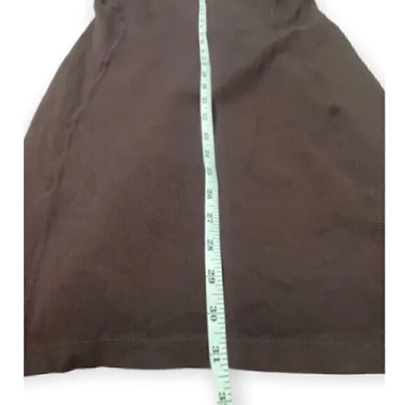 Athleta Illusion Cap Sleeve Stretch Knit Body Sculpting Mini Sheath Dress (BLACK - Picture 3 of 6